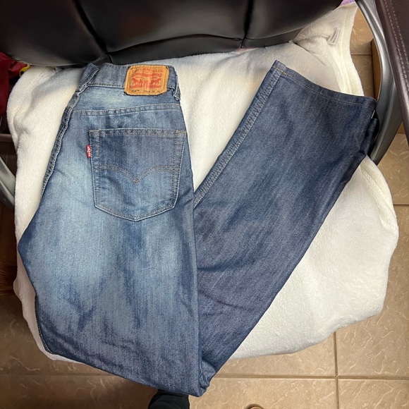 Levi’s 514 Straight Fit Flex Men’s Jeans W28” X L30” - Picture 2 of 8